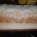 El cooksnap de Georgina Padilla cuando hizo Budín de limón con cobertura de glacé y coco.