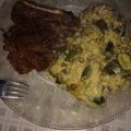 El cooksnap de Maribel Mandli cuando hizo Zapallitos revueltos con huevos.