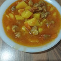 El cooksnap de Yesica Palomares cuando hizo Patatas guisadas con carne.