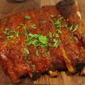 รูป Cooksnap ของ คุณครู มีเกียรติ เวสารัช (ครูต้นดนตรี) เมื่อเขาทำ ซี่โครงหมูbbqกับมันฝรั่งอบ