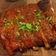 รูป Cooksnap ของ คุณครู มีเกียรติ เวสารัช (ครูต้นดนตรี) เมื่อเขาทำ ซี่โครงหมูbbqกับมันฝรั่งอบ