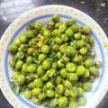Mukta Shukla 's cooksnap of when they made Matar masala.