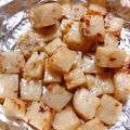 秋錦 的 氣炸蘿蔔糕與煎蛋～氣炸鍋料理 cooksnap
