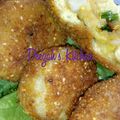 Deezah Sulaiman Omar's cooksnap of when they made Aloo potatoes purì.