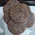 Cooksnap Nur C. Fitriana semasa beliau membuat Fudgy Brownie Crinkle Cookies with Sea Salt Flakes.