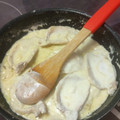 El cooksnap de Almudena Collado cuando hizo Cinta de lomo adobado al ajillo con salsa de vino y nata.