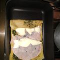 El cooksnap de Silvana Morales cuando hizo Omelette de acelga relleno de jamón y queso.