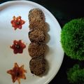 Barnali Debdas's cooksnap of when they made Beetroot Tikki.