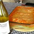 El cooksnap de Mario H. Davi cuando hizo Canelones de carne y verdura.