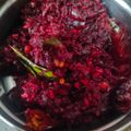 Selvapriya's cooksnap of when they made பீட்ரூட் பொரியல்(beetroot poriyal recipe in tamil).