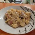 Barbie Darbie's cooksnap of when they made Τορτελίνια αλά κρεμ με μανιτάρια και μπέικον!!!😋🍄🥓.