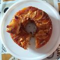 El cooksnap de Karen Alexis cuando hizo Tarta de manzana invertida.