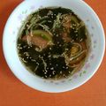 Cooksnap của Anhtuyet Nguyenthi khi họ làm theo món Canh Rong Biển Dưa Chuột Mát Lạnh 오이미역냉국