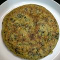 El cooksnap de Lorena Gonzalez cuando hizo Tortilla de patatas y espinacas vegana.