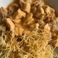 Cooksnap de Cecilia Soares quando cozinhou Strogonoff de frango.