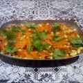 El cooksnap de Lady Marmalade cuando hizo Salteado de alubias blancas 🌱 Ensalada tibia de porotos alubias, ajo, cebolla, zanahoria y nueces.