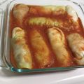 El cooksnap de Claudia Rojas cuando hizo Niños envueltos.