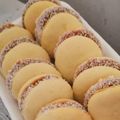 El cooksnap de Lucia Melo cuando hizo Alfajores de maicena.
