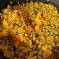 El cooksnap de Anabella cuando hizo Guiso de Arroz con vegetales con carne.