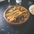 El cooksnap de Monica Barbero cuando hizo Fideuá marinero 