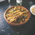 El cooksnap de Monica Barbero cuando hizo Fideuá marinero 