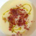 El cooksnap de Carmen Esteban cuando hizo Crema de espárragos blancos en conserva.