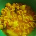 El cooksnap de Laura cuando hizo Sopita rápida.