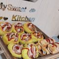 کوک اسنپ Mahsa Aras بعد از امتحان کردن پیتزا رولی کنجدی با سوسیس 😋😍 تزیین بشقاب فستفودی.