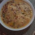 El cooksnap de Miguel Reguera cuando hizo Poroto con fideo y queso.