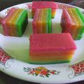 Cooksnap dari Chiza Hanny untuk resep Lapis beras pelangi syantik