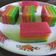 Cooksnap dari Chiza Hanny untuk resep Lapis beras pelangi syantik