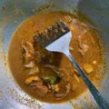Cooksnap hidayah aina semasa beliau membuat Tomyam ayam ala Thai.
