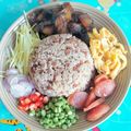 รูป Cooksnap ของ Khunmae Puifaii เมื่อเขาทำ ข้าวคลุกกะปิหมูหวาน