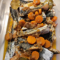 El cooksnap de Maru Garcia cuando hizo Lomos de caballa en escabeche.
