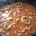 El cooksnap de chony cuando hizo Garbanzos con calamares.