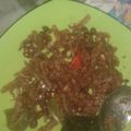 Cooksnap dari ahmad faishal untuk resep Orek tempe teri kacang pedas manis