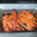 El cooksnap de Sonia cuando hizo Pimientos asados.