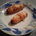 Bence Juhász Cooksnap-ja, amikor elkészítette a(z) Virslis kifli receptet.