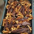 El cooksnap de Alejandro Gil Jiménez cuando hizo Costillas con salsa de miel.