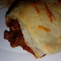 Ashley's cooksnap of when they made Sloppy Joe Puffs.