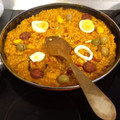 El cooksnap de francisco i. garcía cuando hizo Paella de marisco.