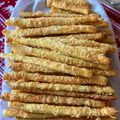 Krisztina Szabolcsi Cooksnap-ja, amikor elkészítette a(z) Sós túrós Szilveszteri ropogtató //sós sütemény// receptet.