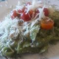 El cooksnap de Raul Ademar cuando hizo Pesto y palta al estilo de ella.