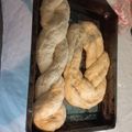 El cooksnap de las locura de luciana chaine cuando hizo Rosca trenzada de Pascua. 👩🏼‍🍳🤗.