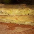 El cooksnap de Katerine Montesdeoca cuando hizo Fainá de Zapallito sin gluten.
