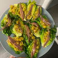 El cooksnap de Ana Pernas cuando hizo Cogollos a la plancha con anchoas y vinagreta.
