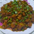 Soni Suman का कुकस्नैप जब उन्होंने चटपटी मटर मशरुम की सब्ज़ी (Chatpati matar mushroom ki sabzi recipe in hindi) बनाया था।