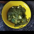 ÝTumpa Bose का कुकस्नैप जब उन्होंने राजस्थानी ढाबा स्टाइल पालक पनीर (Rajasthani Dhaba style palak paneer recipe in Hindi) बनाया था।