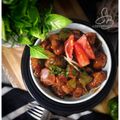 Swati Bharadwaj's cooksnap of when they made সয়া চিলি( soya chilli recipe in Bengali.