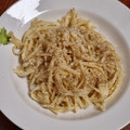 El cooksnap de Selena Grimes Rodriguez cuando hizo Spaghetti Cacio e Pepe.